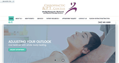 Desktop Screenshot of chiroandptcenter.com